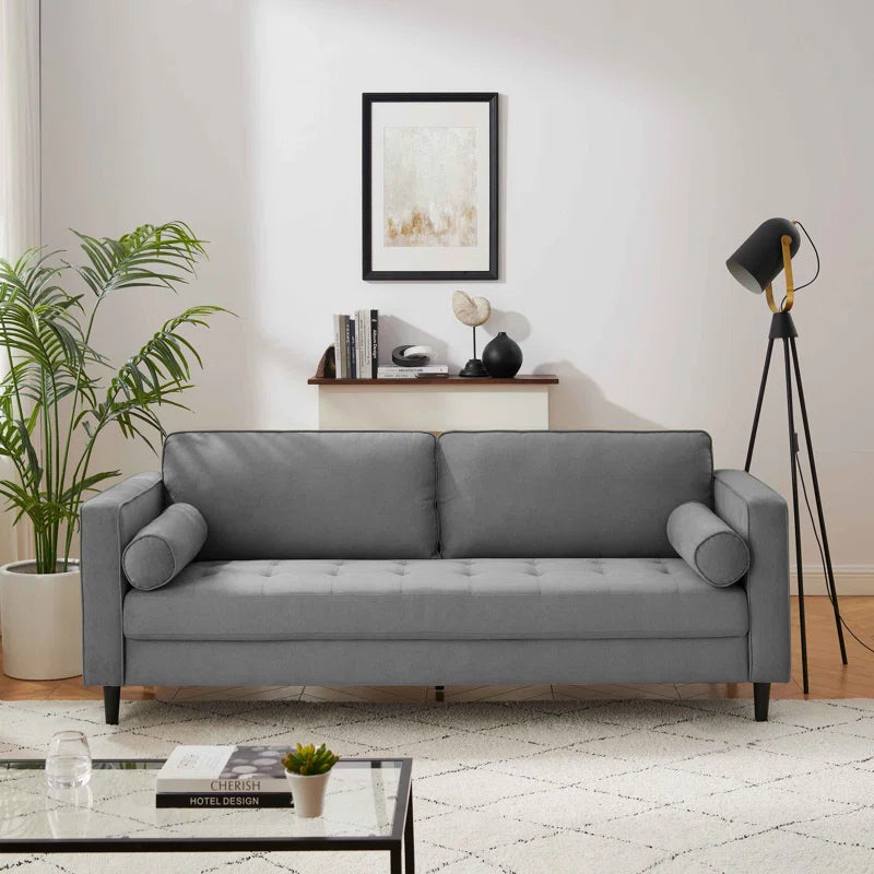 Jeses Minimore Modern Style Zakari 81.5" Mid-Century Modern Design Sofa